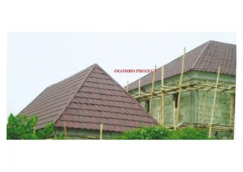 LONG-LASTING DS/BATLAN STONE COATED STEP TILES ROOFING SHEET FROM SOUTH KOREA