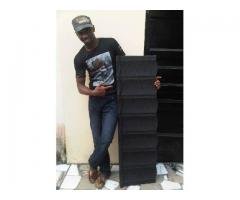 Stone coated roofing sheet from mr donald 07062764235