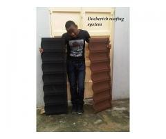 We have shingle stone coated roofing sheet 07062764235