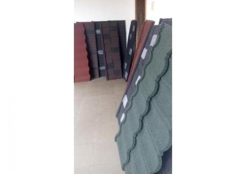 Quality stone coated step tiles roofing sheet / roof tiles