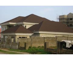High quality and affordable stone coated step tile roofing sheets call Mike @ 08161505357