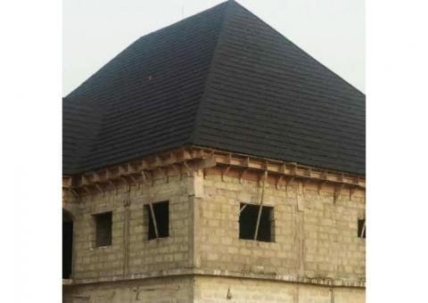 Stone coated step tiles roofing sheet / roof tiles Nigeria