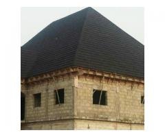 Stone coated step tiles roofing sheet / roof tiles Nigeria