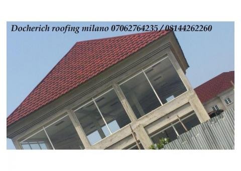 Newzealand docherich stone coated roofing sheet in lagos 07062764235