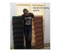 Docherich stone coated roofing sheet in lagos state, call mr donald 
