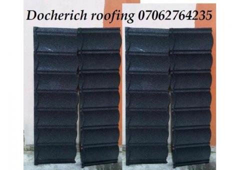 Docherich (stone coated roofing sheet) call rm donald 07062764235