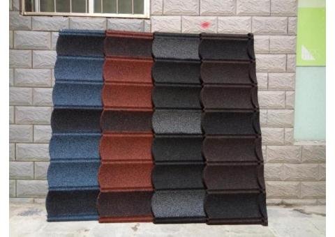 New color stone coated metal roofing tile