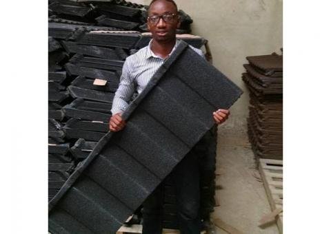 mr donald stone coated roofing sheet for sale