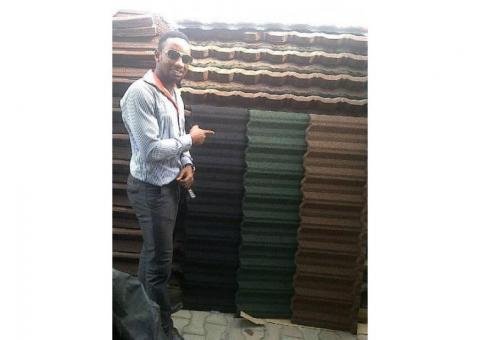 stone coated roofing sheet from mr donald 07062764235