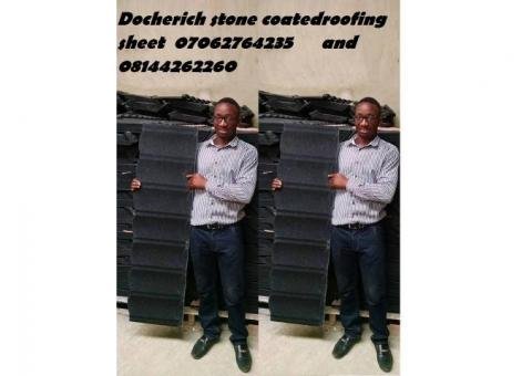 DNL outstanding stone coated roofing sheet from docherich nig ltd 07062764235