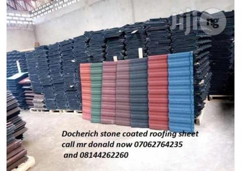 Docherich,, uche best selling and durable and stone coated roofing sheet