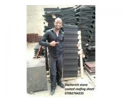 Docherich 50yrs warrantee stone coated roofing sheet in lagos 07062764235