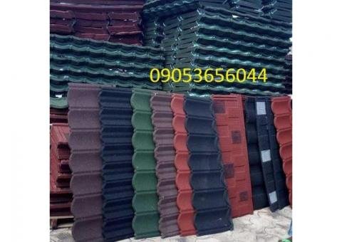 Stone coated step tiles roofing sheet / roof tiles aluminium in NIGERIA