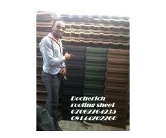 Docherich 50yrs warrantee stone coated roofing sheet