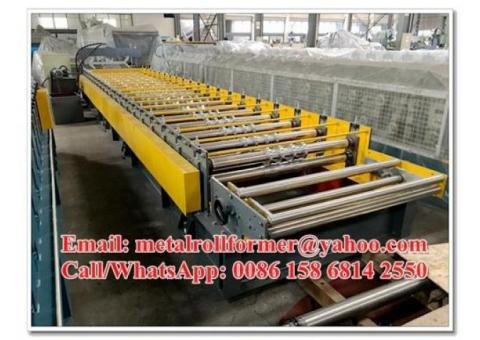 Prepainted / Zinc Steel Roofing Sheets Manufacturing Machine With PLC Controller