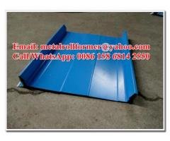 Galvanized Steel Strip Locked Roof Sheet Metal Forming Equipment CE / SONCAP