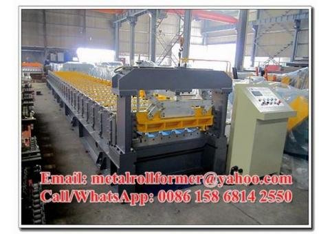 Customized IBR Wall / Roof Panel Roll Forming Machine 3PH /50HZ