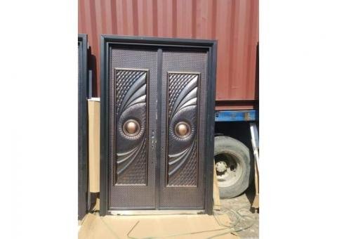 Turkey solids security doors and wooden door for sales